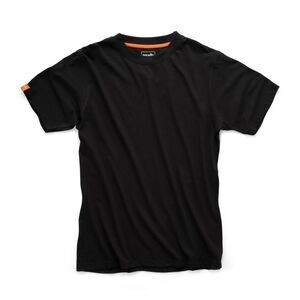 Scruffs Mens Work T-Shirt / Black